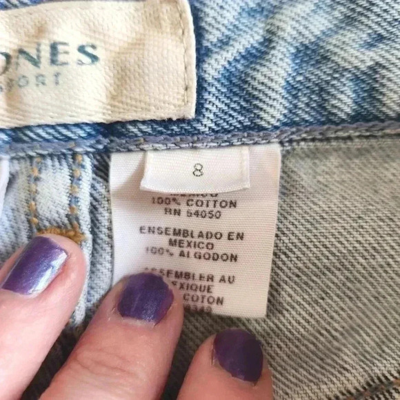 GUC Vintage Jones Sport High-Waisted Mom Jeans, Size 8/Modern Size 4 - Picture 9 of 11